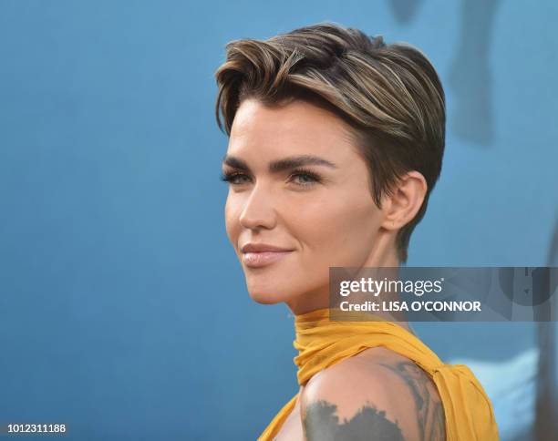 Meg Ruby Rosen The Meg Premiere Photos and Premium High Res Pictures - Getty Images