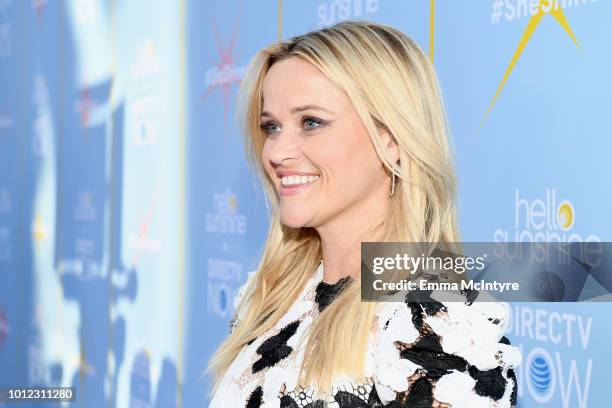 Reese Witherspoon attends the AT&T and Hello Sunshine launch celebration of "Shine On With Reese" and "Master The Mess" at NeueHouse Hollywood on...