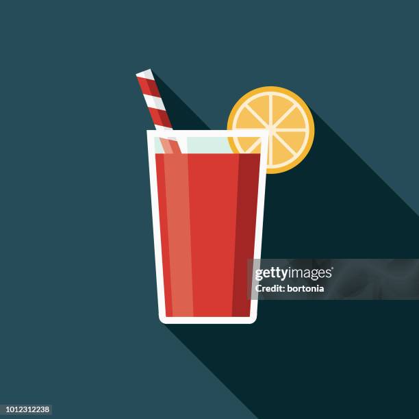 sangria spain flat design icon - sangria stock illustrations