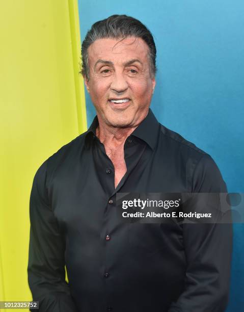 Sylvester Stallone attends the premiere of Warner Bros. Pictures And Gravity Pictures' "The Meg" at TCL Chinese Theatre IMAX on August 6, 2018 in...
