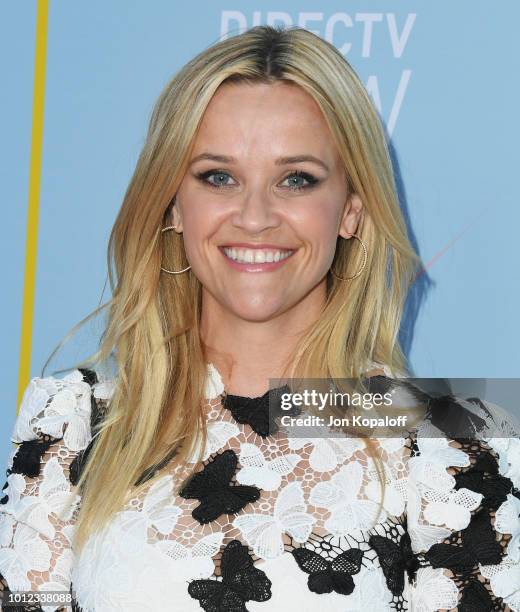 Reese Witherspoon attends AT&T & Hello Sunshine Celebrate The Launch Of "Shine On With Reese" at NeueHouse Hollywood on August 6, 2018 in Los...