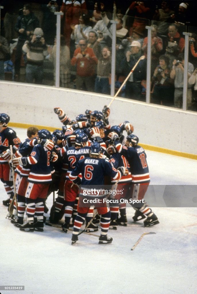 February 24,1980: Oylympics: USA Hockey v Finland, February 24, 1980