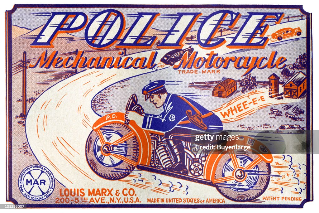 Police Mechanical Motorcycle