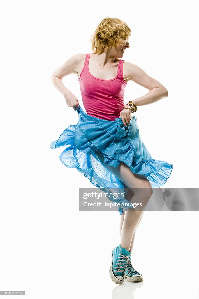 Woman dancing