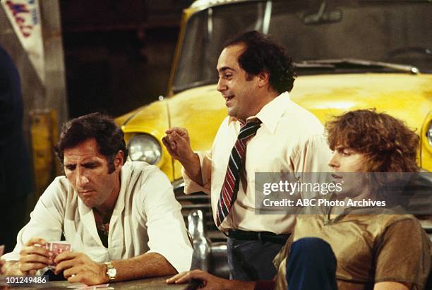 Louie and the Nice Girl" - Airdate on September 11, 1979. JUDD HIRSCH;DANNY DEVITO;JEFF CONAWAY