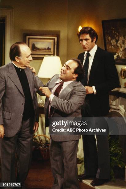 Louie Meets the Folks" and "Fantasy Borough" - Airdate Decamber 11, 1979 and May 6, 1980. JOHN C BECHER;DANNY DEVITO;JUDD HIRSCH