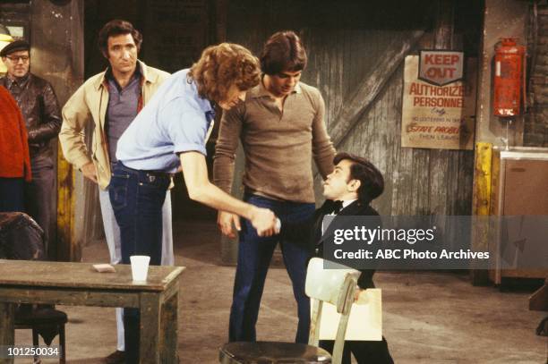 Louie Meets the Folks" and "Fantasy Borough" - Airdate Decamber 11, 1979 and May 6, 1980. JUDD HIRSCH;JEFF CONAWAY;TONY DANZA;HERVE VILLECHAIZE