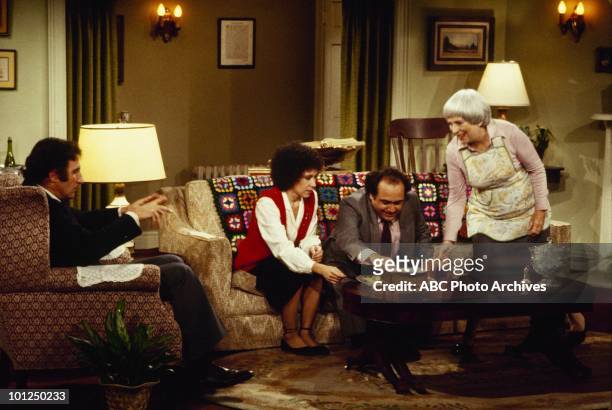 Louie Meets the Folks" and "Fantasy Borough" - Airdate Decamber 11, 1979 and May 6, 1980. JUDD HIRSCH;RHEA PERLMAN;DANNY DEVITO;CAMILA ASHLAND