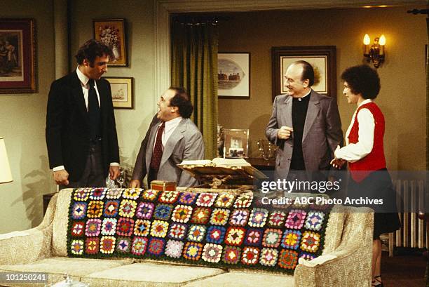 Louie Meets the Folks" and "Fantasy Borough" - Airdate Decamber 11, 1979 and May 6, 1980. JUDD HIRSCH;DANNY DEVITO;JOHN C BECHER;RHEA PERLMAN