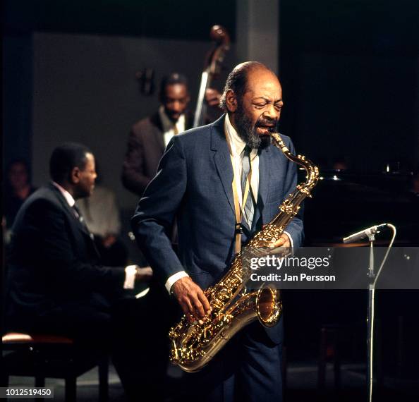 American jazz saxophonist Coleman Hawkins in concert Copenhagen American jazz saxophonist Coleman Hawkins in concert Copenhagen
