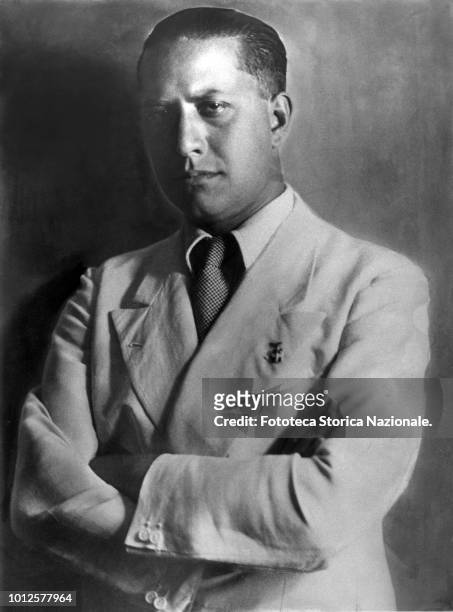 Gian Galeazzo Ciano Count of Cortellazzo and Buccari, Italian diplomat and politician. Son-in-law of Benito Mussolini, to have married the eldest...