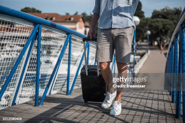 going on a trip - travel bag stock pictures, royalty-free photos & images