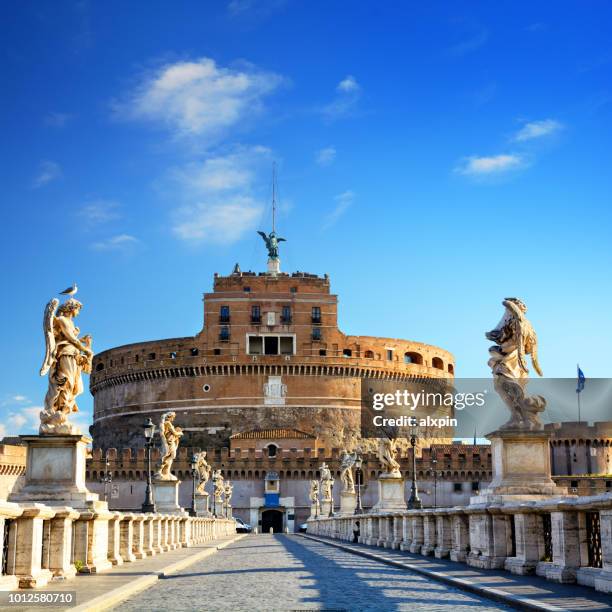 castel sant'angelo, rom - castel santangelo bildbanksfoton och bilder