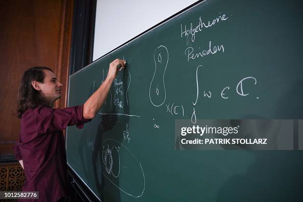 German Mathematician Examples German mathematician Peter Scholze, one of the four winners of the ...