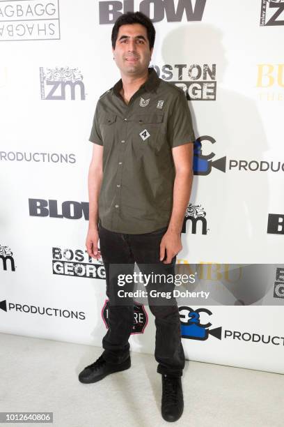 Armin Nasseri attends George Jung's Birthday Celebration And Screening Of "Blow" at TCL Chinese 6 Theatres on August 6, 2018 in Hollywood, California.