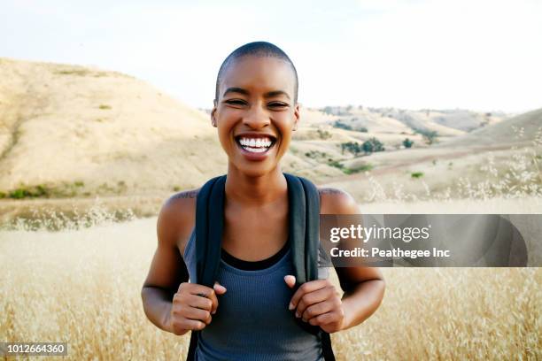 women hiking in park - african american couple walking park ストックフォトと画像