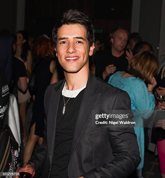 Harel Skaat attends afterparty at the plaza hotel to celebrate the grand final of the eurovision song contest. On May 29, 2010 in Oslo, Norway.