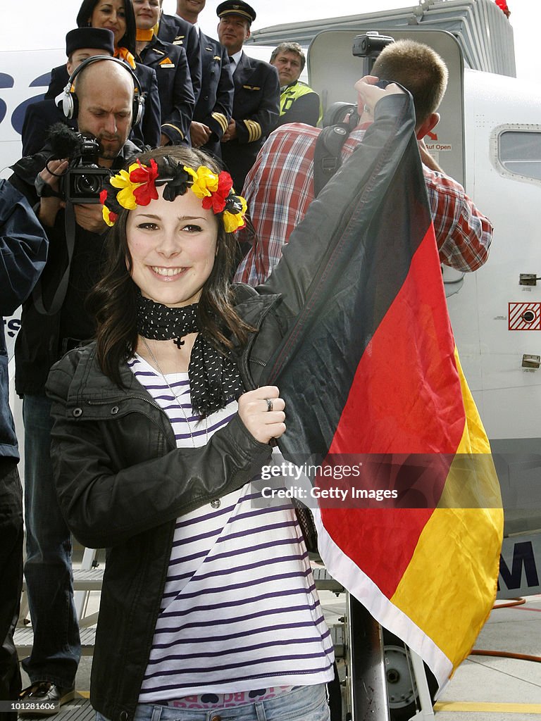 Reception Of Eurovision Contest Winner Lena Meyer-Landrut In Hanover