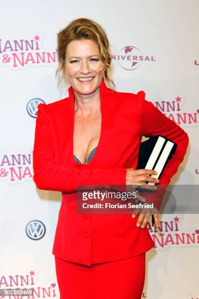 Actress Suzanne von Borsody attends the 'Hanni & Nanni World Premiere' at Mathaeser cinema on May 30, 2010 in Munich, Germany.
