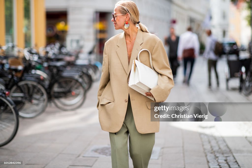 Street Style - Copenhagen Fashion Week Spring/Summer 2019 - Day 1