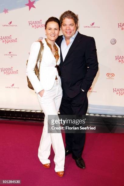Thomas Friedl and Julia Wolff attend the 'Hanni & Nanni World Premiere' at Mathaeser cinema on May 30, 2010 in Munich, Germany.