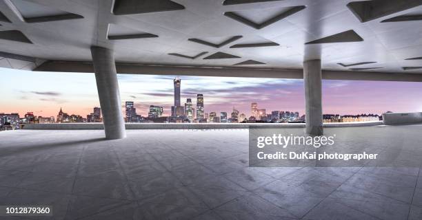 parking lot - empty city square stock pictures, royalty-free photos & images