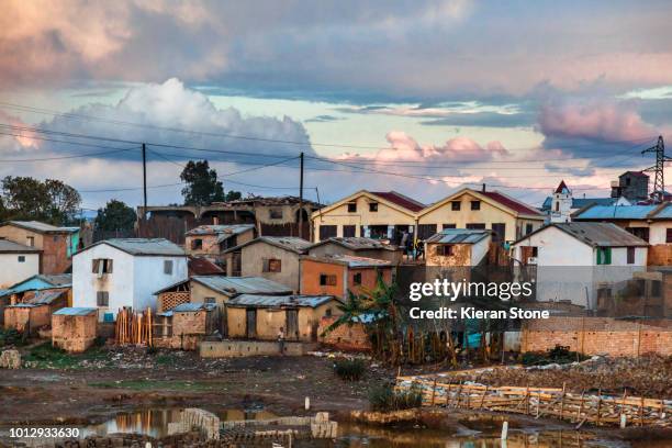 run down buildings in africa - east african stock pictures, royalty-free photos & images