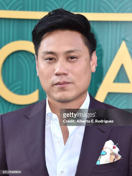 Jon M. Chu attends the premiere of Warner Bros. Pictures' "Crazy Rich Asiaans" at TCL Chinese Theatre IMAX on August 7, 2018 in Hollywood, California.