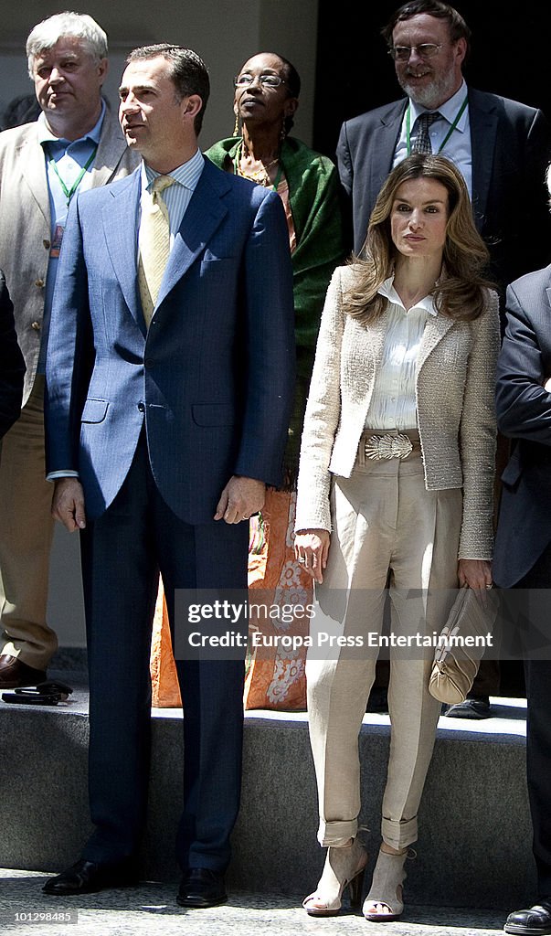 Spanish Royals Attend a Journalism Meeting in Cadiz