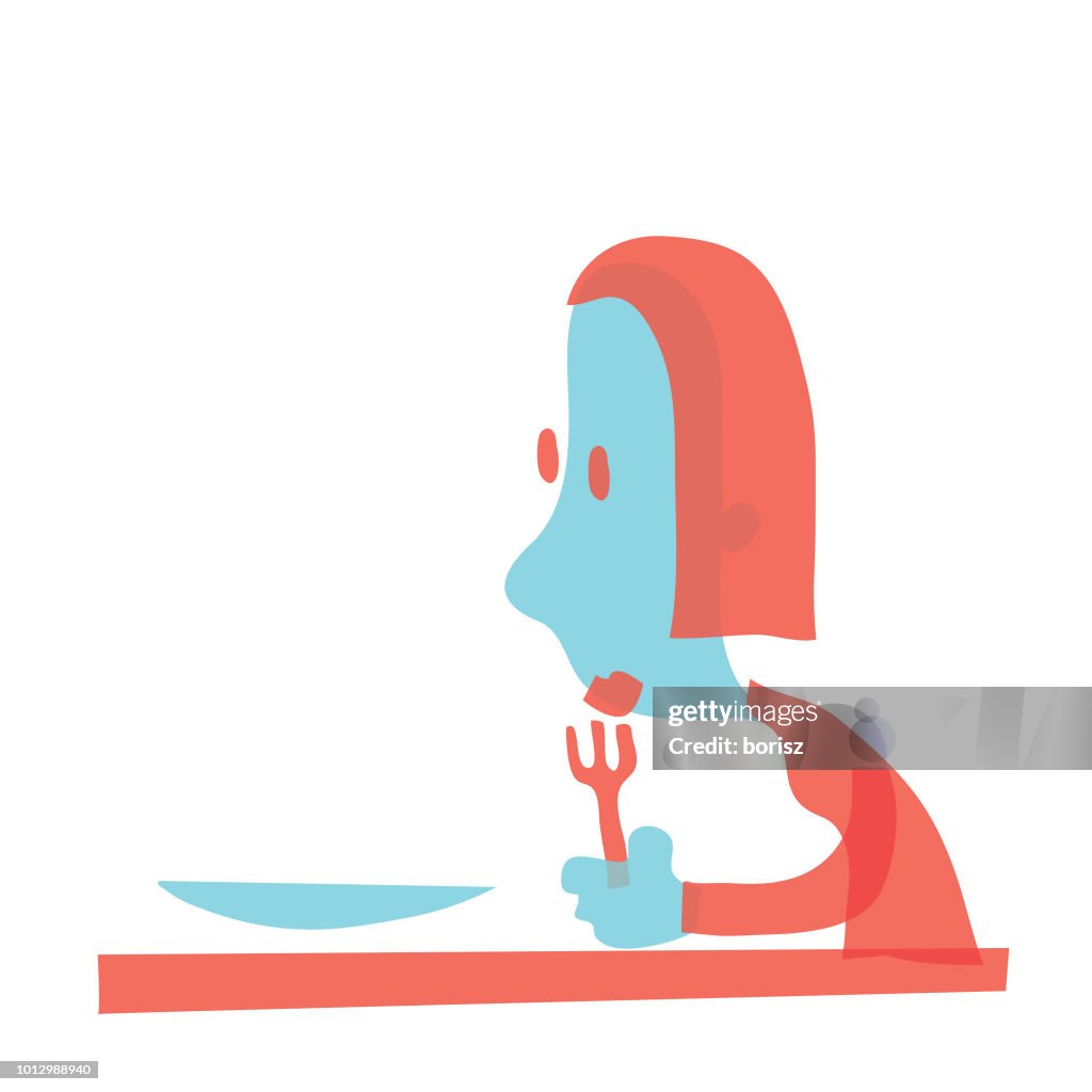 Hungry Person High-Res Vector Graphic - Getty Images