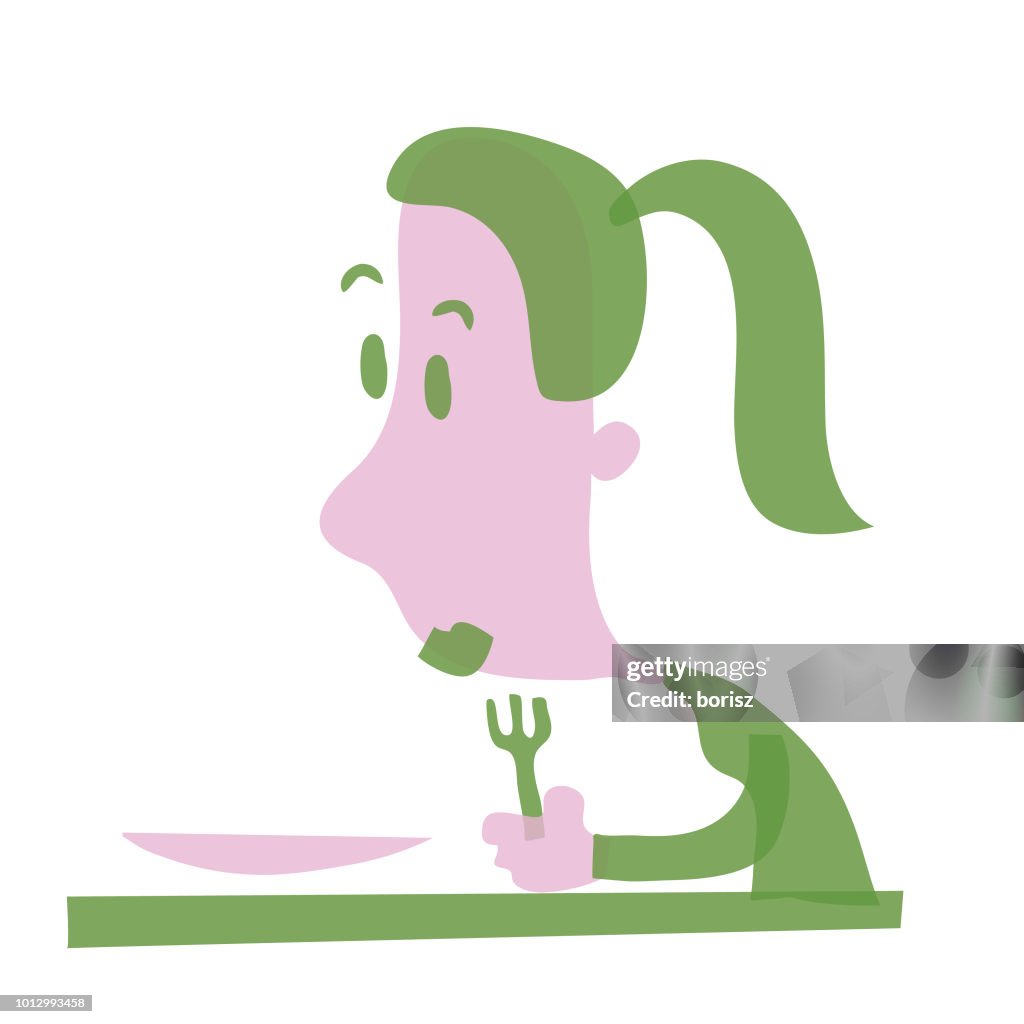 Hungry Person High-Res Vector Graphic - Getty Images