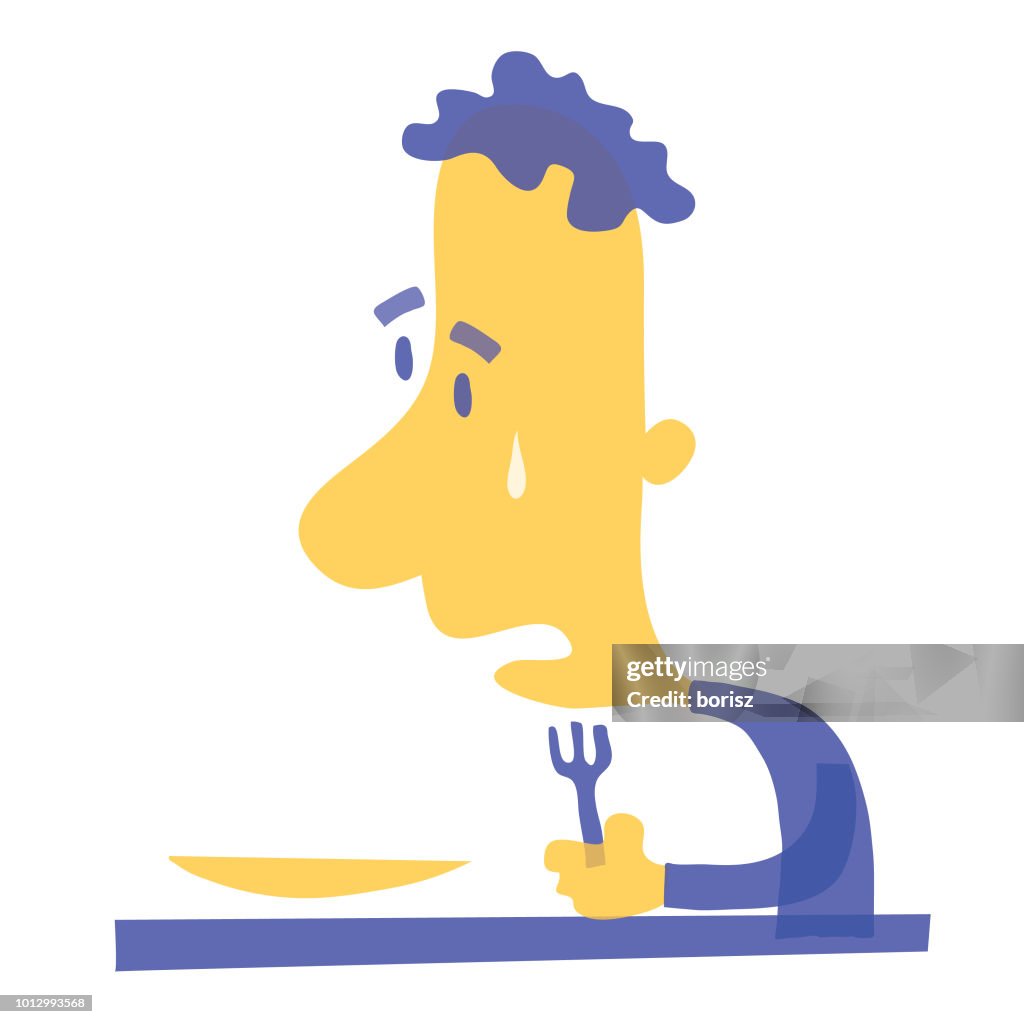 Hungry Person High-Res Vector Graphic - Getty Images