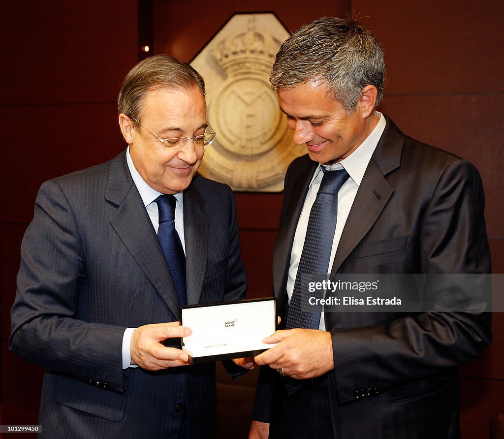 Jose Mourinho Presented As New Real Madrid Coach