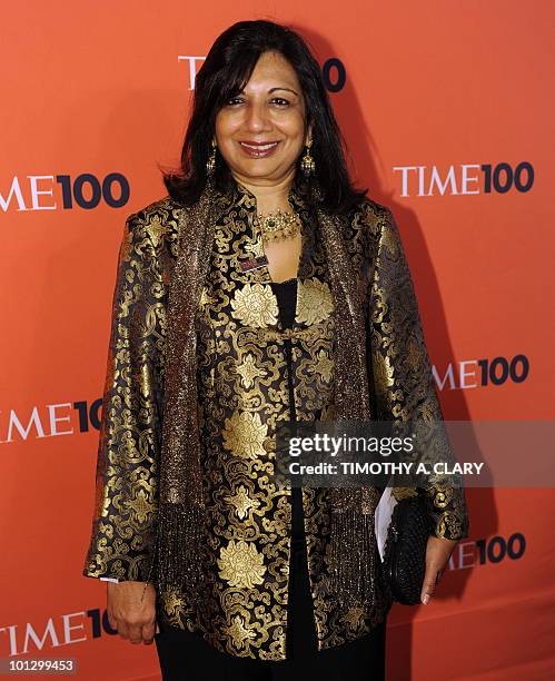 Kiran Mazumdar-Shaw attends Time's 100 most influential people in the world gala at Frederick P. Rose Hall, Jazz at Lincoln Center on May 4, 2010....