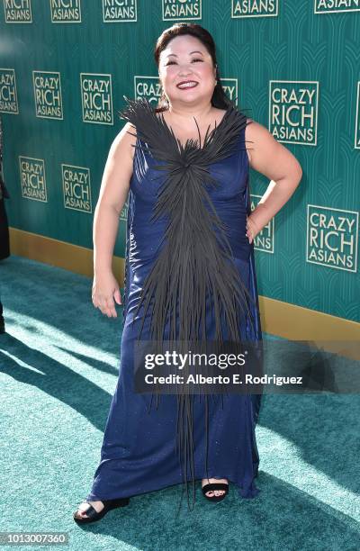 Selena Tan attends the premiere of Warner Bros. Pictures' "Crazy Rich Asiaans" at TCL Chinese Theatre IMAX on August 7, 2018 in Hollywood, California.