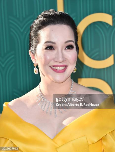 Kris Aquino attends the premiere of Warner Bros. Pictures' "Crazy Rich Asiaans" at TCL Chinese Theatre IMAX on August 7, 2018 in Hollywood,...