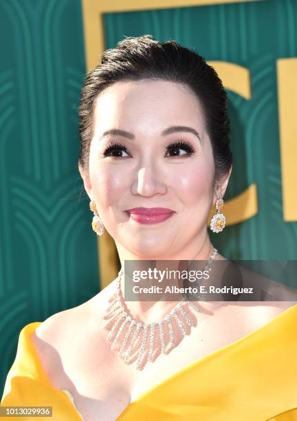 Kris Aquino attends the premiere of Warner Bros. Pictures' "Crazy Rich Asiaans" at TCL Chinese Theatre IMAX on August 7, 2018 in Hollywood,...