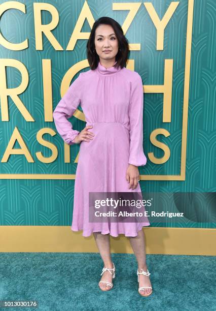 Jae Suh Park attends the premiere of Warner Bros. Pictures' "Crazy Rich Asiaans" at TCL Chinese Theatre IMAX on August 7, 2018 in Hollywood,...