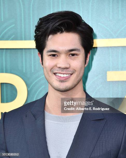 Ross Butler attends the premiere of Warner Bros. Pictures' "Crazy Rich Asiaans" at TCL Chinese Theatre IMAX on August 7, 2018 in Hollywood,...