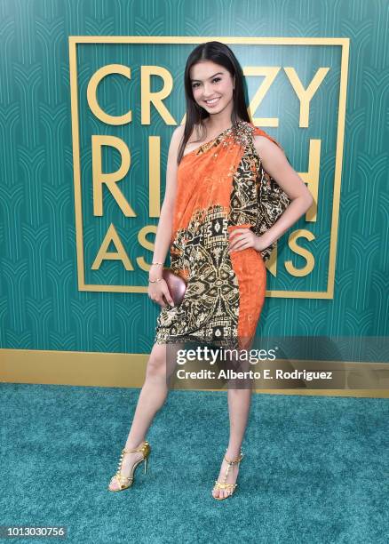 Raline Shah attends the premiere of Warner Bros. Pictures' "Crazy Rich Asiaans" at TCL Chinese Theatre IMAX on August 7, 2018 in Hollywood,...