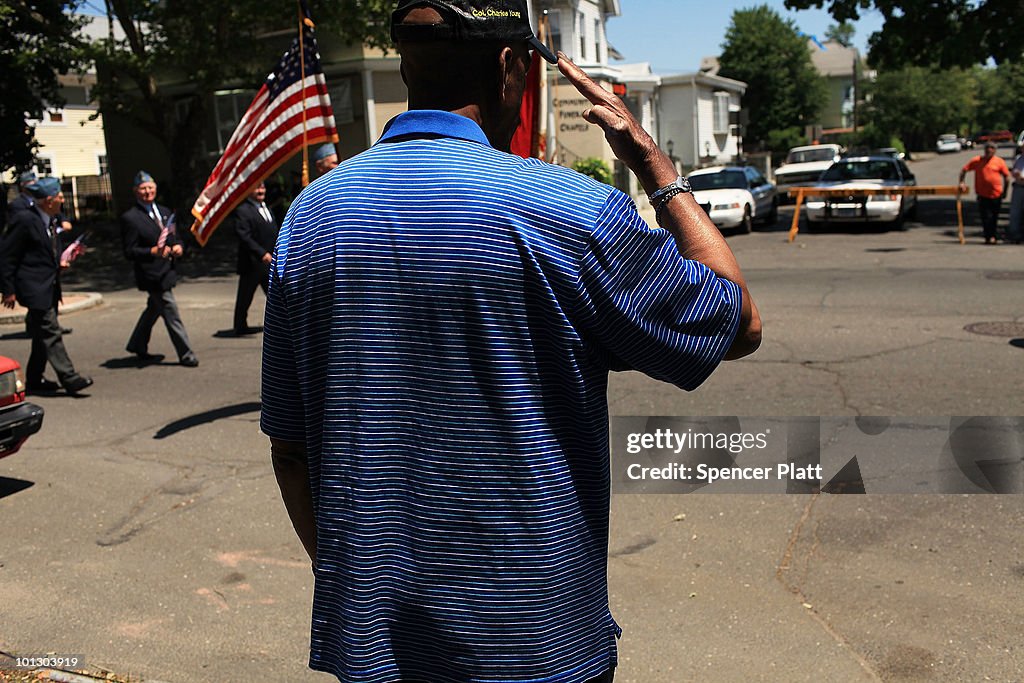 Memorial Day Parade Held In Bridgeport, Connecticut