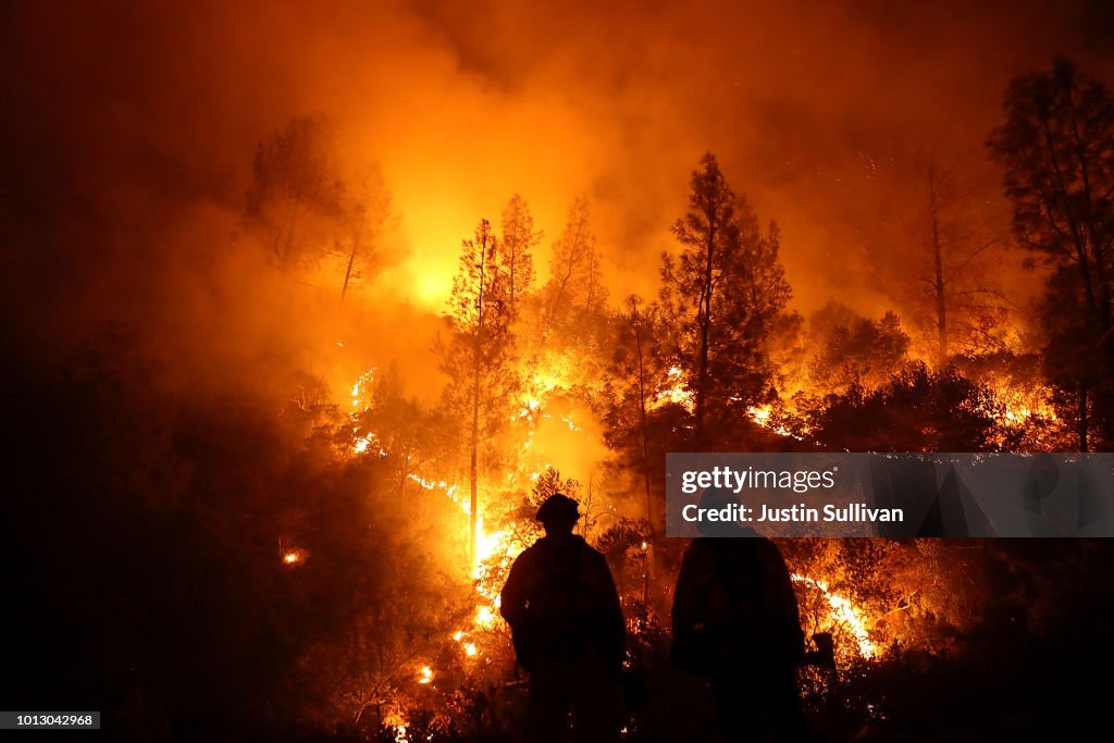 Mendocino-Complex Fire In Northern California Grows To Largest Fire In State's History