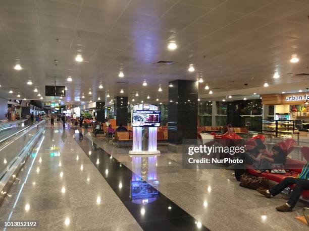 Kempegowda International Airport in Bengaluru , Karnataka, India. Kempegowda International Airport saw a rise in passengers as well as cargo movement...