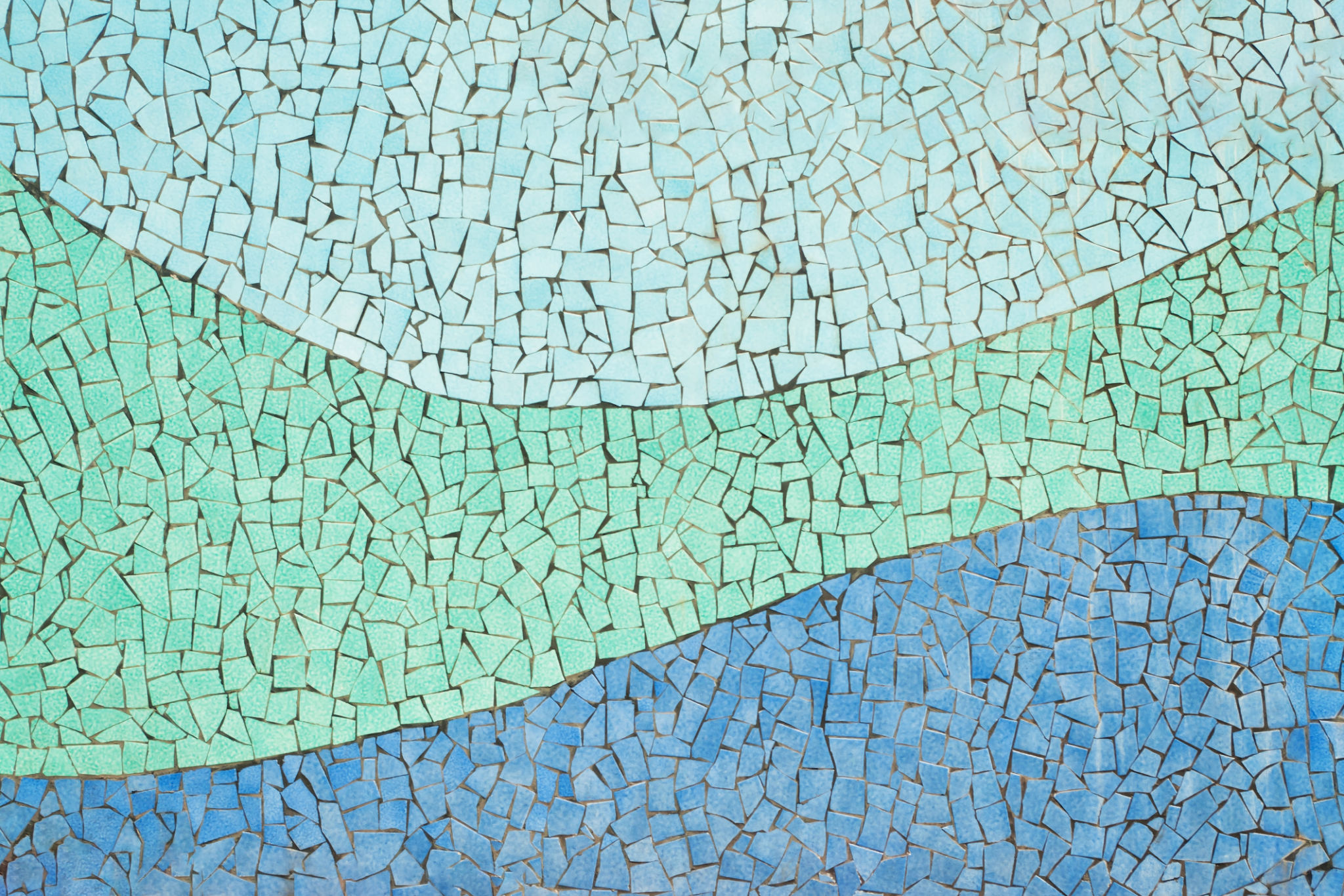 modern mosaic wall