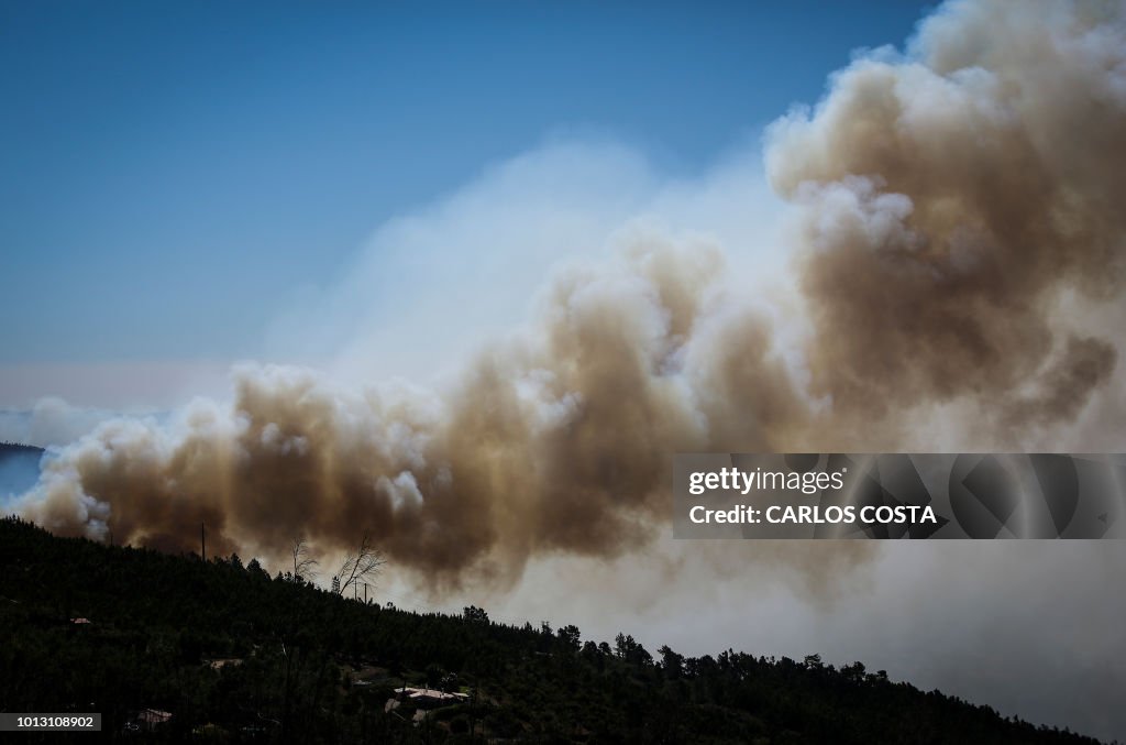 PORTUGAL-WILDFIRES-WEATHER