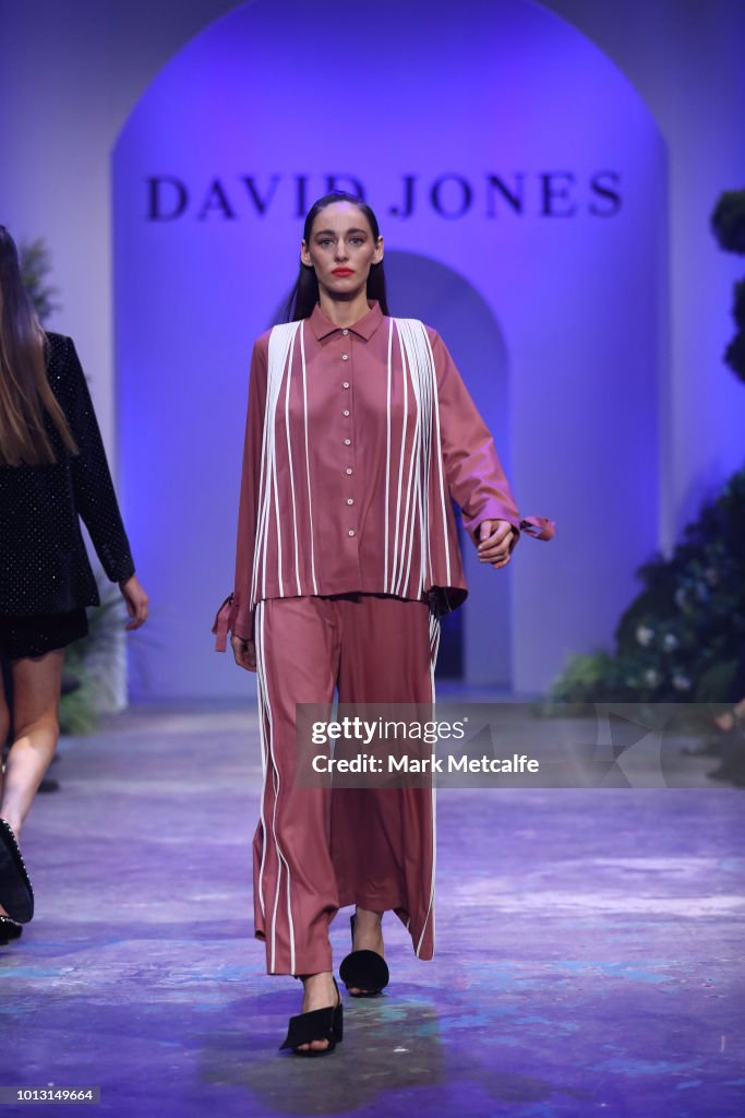 David Jones Spring Summer 18 Collections Launch - Runway Show