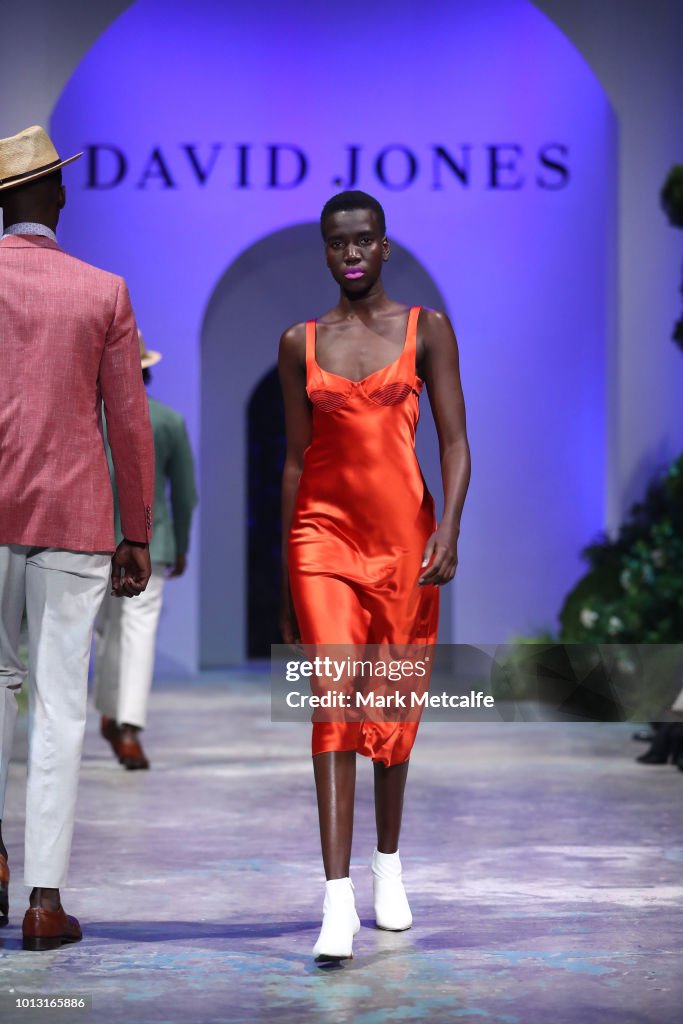 David Jones Spring Summer 18 Collections Launch - Runway Show