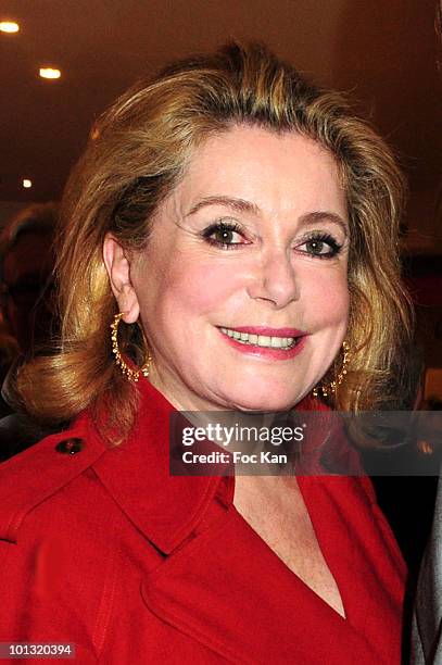 Actress Catherine Deneuve attends the Hediard Monaco Launch Cocktail at Hediard Store Metropole Center on May 11, 2010 in Monte Carlo, Monaco.