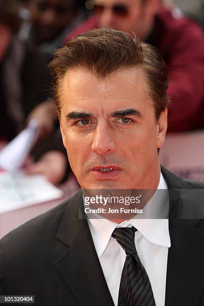 Actor Chris Noth attends the National Movie Awards 2010 at the Royal Festival Hall on May 26, 2010 in London, England.