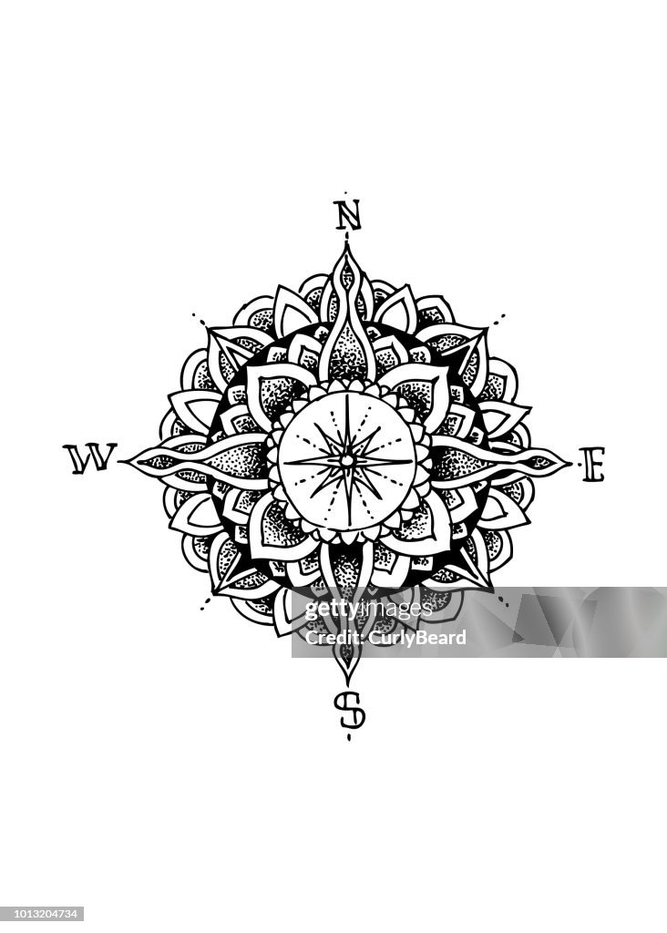Art Using Compass How To Draw Mandala With Compass